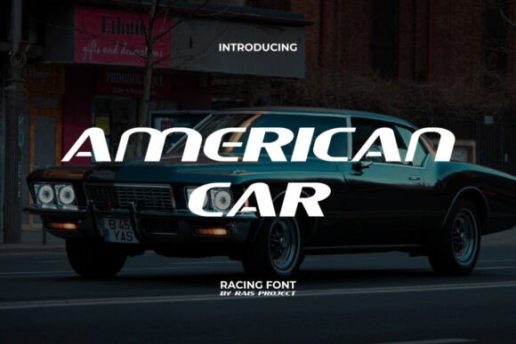Americancar Font: Bold and Stylish