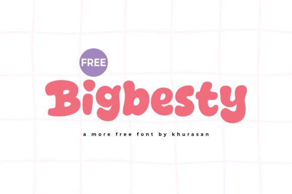 Bigbesty Font for Web Design