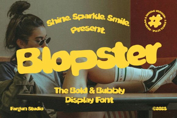 Blopster Font for Bold Web Design