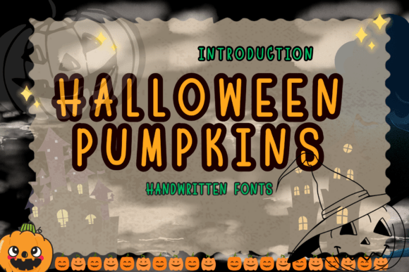 Halloween Pumpkins Font