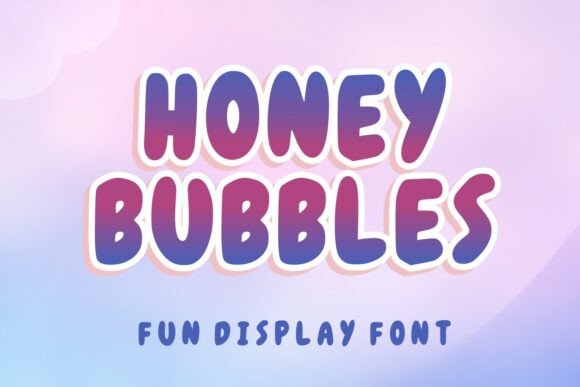 Honey Bubbles Font for Creative Brands