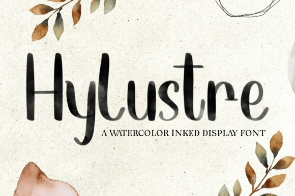 Hylustre: A Display Font for Creative Web Design