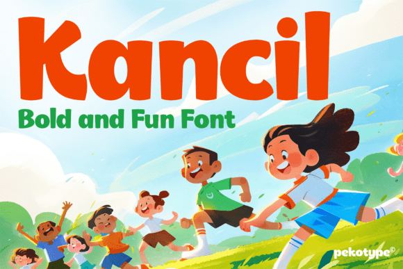 Kancil – Bold Display Font for Creative Projects