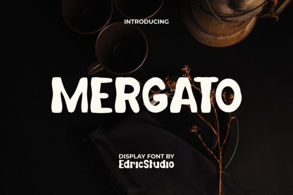 Mergato: A Playful Display Font for Creative Branding