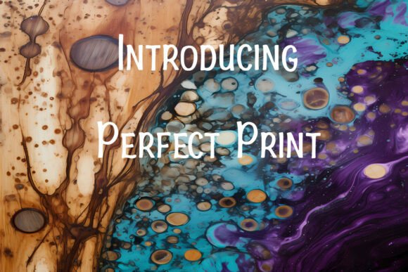 Perfect Print: A Display Font for Sophisticated Web Design