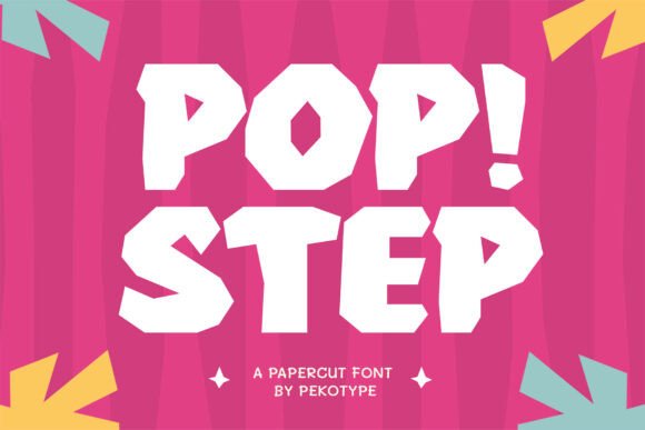 Popstep: A Bold Display Font