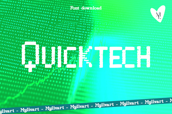 Quicktec Display Font for High-Impact Campaign Visuals