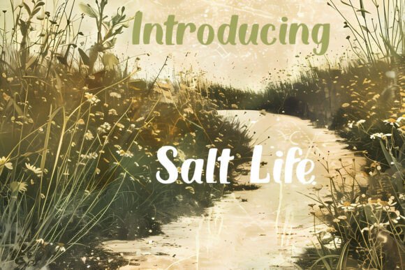 Salt Life Font: A Display Typeface That Builds Brand Character