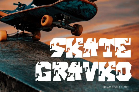 Skate Gravko Free Download: A Bold Display Font Review