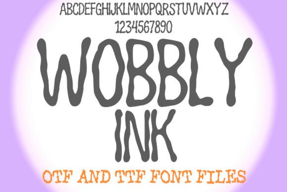 Wobbly Ink: A Playful Handwritten Font for Branding and Social Media